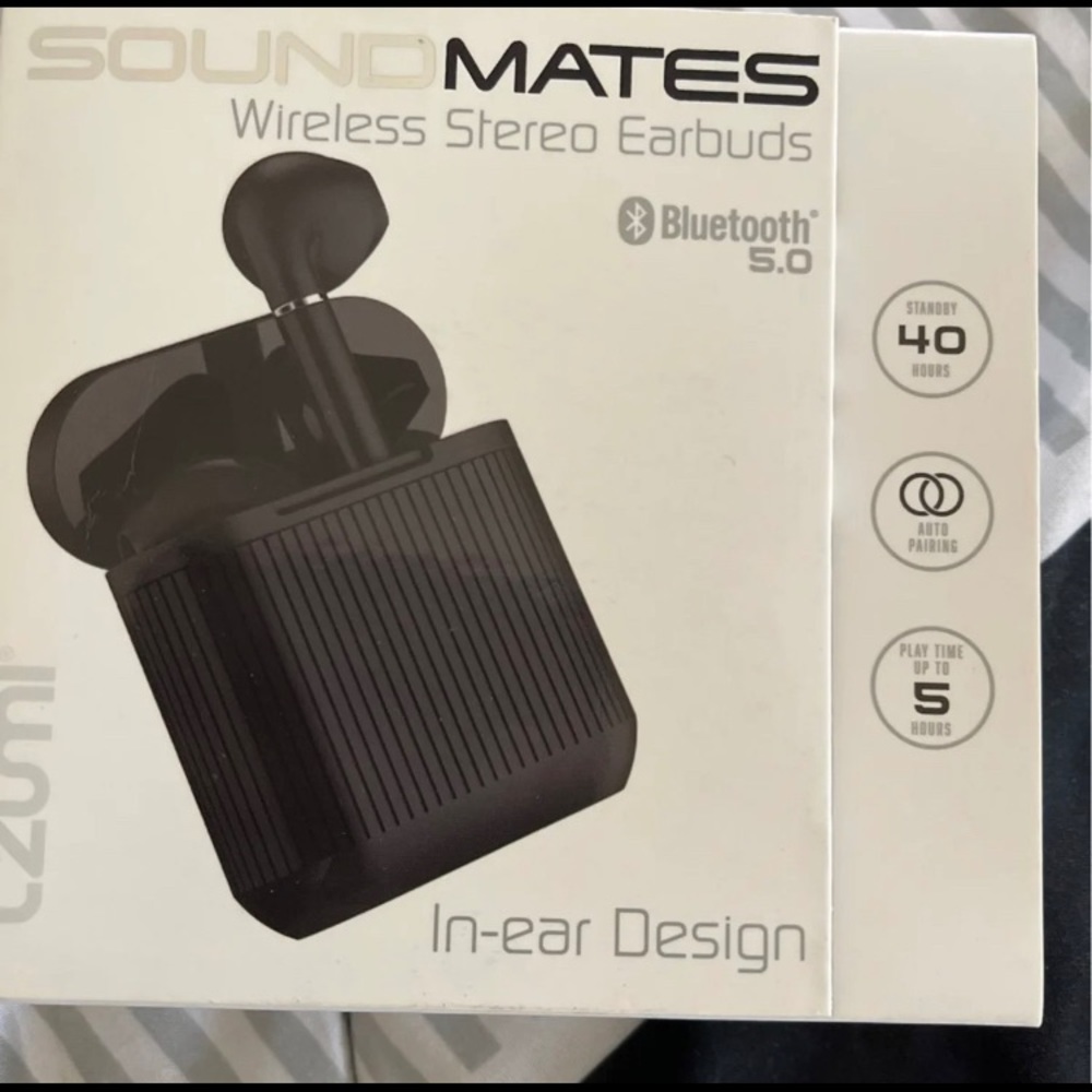 Soundmate ear buds 5.0 bluetooth